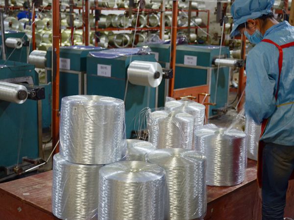 玻璃纤维生产车间