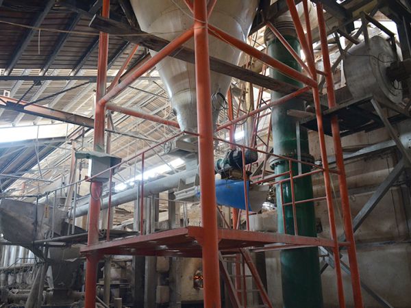 玻璃纤维生产车间