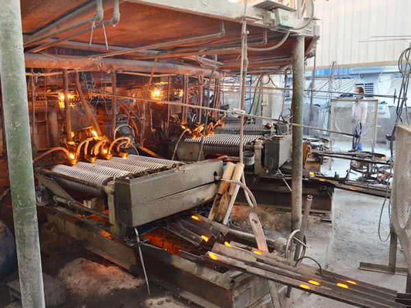 玻璃球生产车间